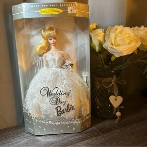 1996 Mattel Collector Edition Wedding Day Barbie Doll 17119